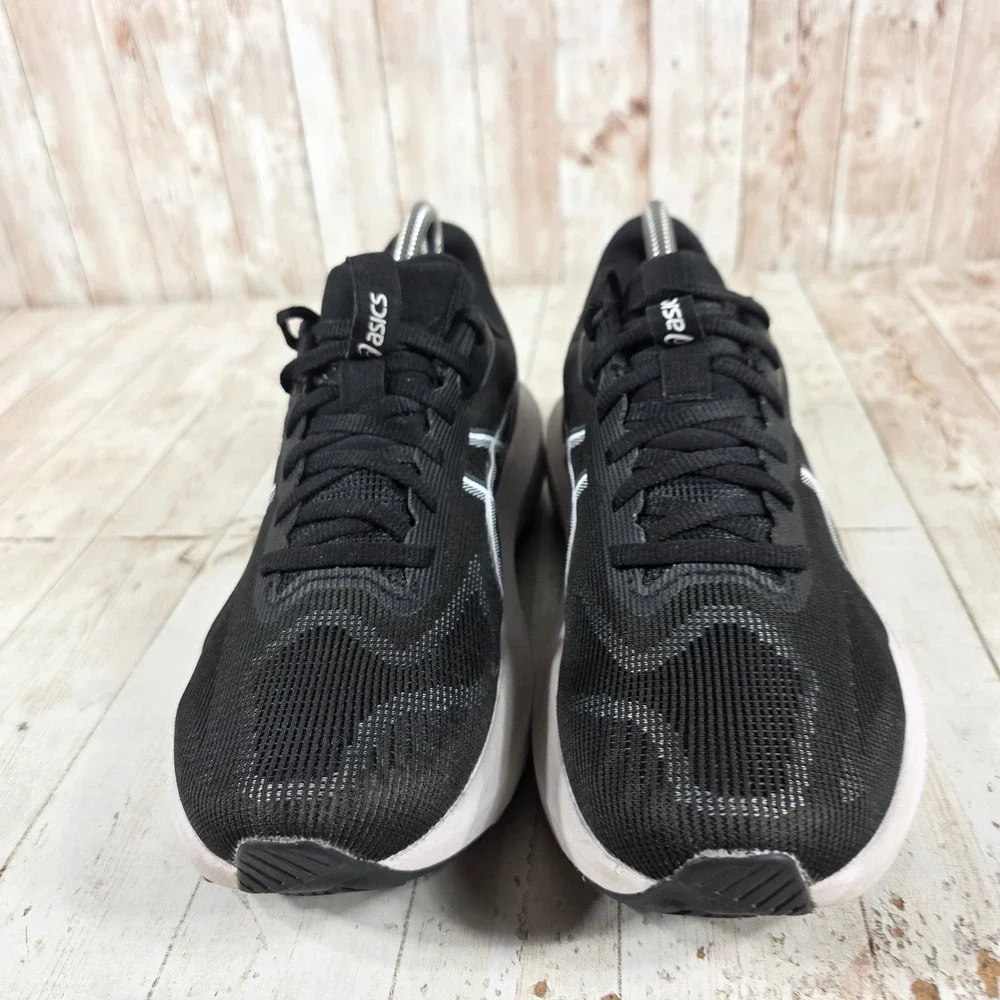 ASICS GT-1000 14 Black White Women Running Shoes 1012B859 Size 8.5 FF Blast